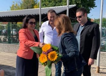 Десислава Танева пожела успех на ГЕРБ в Първомай