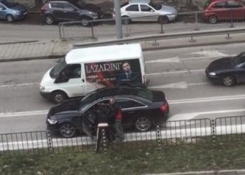 Захари Басамаков-внук, в ареста за бой на пътя