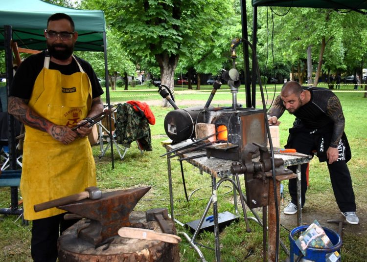 В парка: италианец приготвя паста по стара рецепта