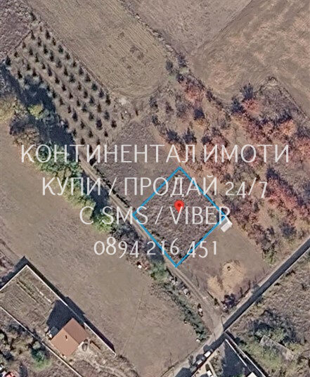 Код 70048. Имот 760м2, в съседство има прекарана вода и ток – 18800е